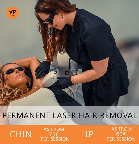 Permanent Laser hair removal Leuven woman