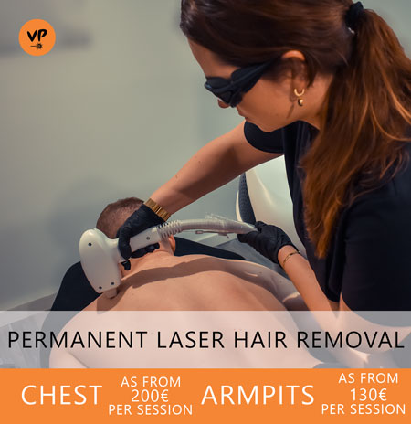 Permanent Laser hair removal Leuven man