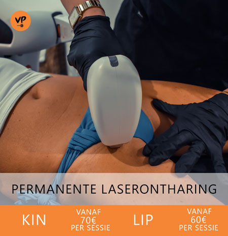 Permanente laserontharing Leuven vrouw